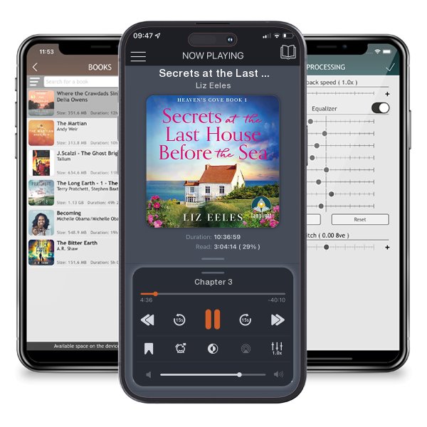 Download fo free audiobook Secrets at the Last House Before the Sea by Liz Eeles and listen anywhere on your iOS devices in the ListenBook app.