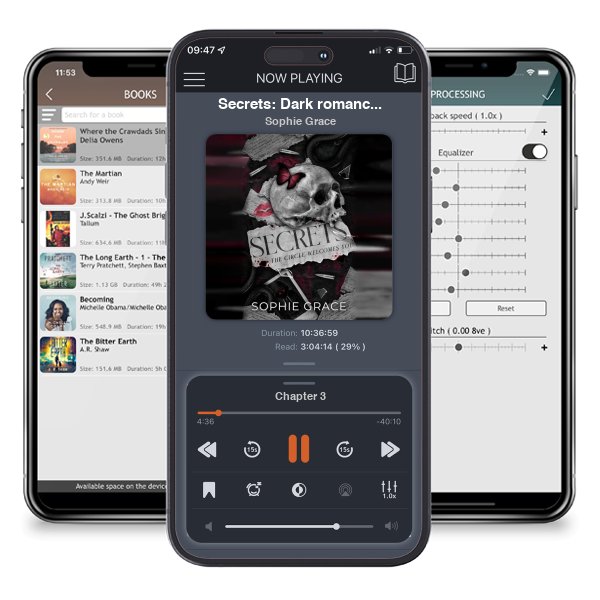 Download fo free audiobook Secrets: Dark romance (The Circle Welcomes You Book 1) by Sophie Grace and listen anywhere on your iOS devices in the ListenBook app.