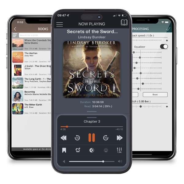 Download fo free audiobook Secrets of the Sword 1 by Lindsay Buroker and listen anywhere on your iOS devices in the ListenBook app.