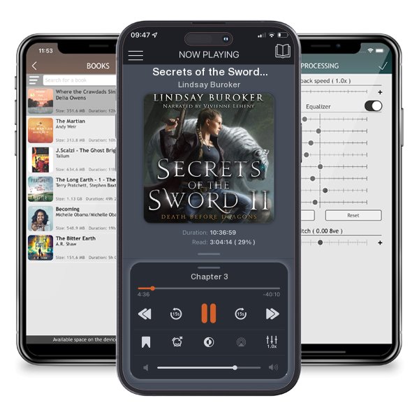 Download fo free audiobook Secrets of the Sword 2 by Lindsay Buroker and listen anywhere on your iOS devices in the ListenBook app.