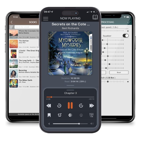Download fo free audiobook Secrets on the Cote d'Azur by Neil Richards and listen anywhere on your iOS devices in the ListenBook app.