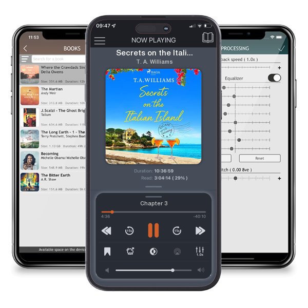 Download fo free audiobook Secrets on the Italian Island by T. A. Williams and listen anywhere on your iOS devices in the ListenBook app.