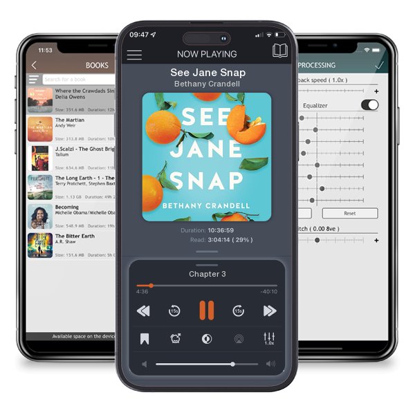Download fo free audiobook See Jane Snap by Bethany Crandell and listen anywhere on your iOS devices in the ListenBook app.