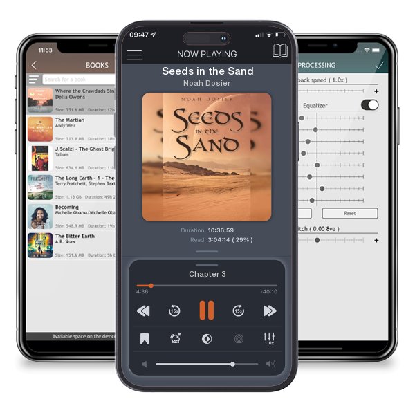 Download fo free audiobook Seeds in the Sand by Noah Dosier and listen anywhere on your iOS devices in the ListenBook app.