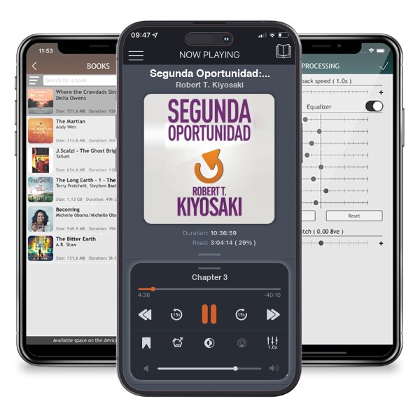 Descargar audiolibro gratis Segunda Oportunidad: Para tu dinero, tu vida y nuestro mundo / Second Chance: For Your Money, Your Life and Our World by Robert T. Kiyosaki y escuchar en cualquier lugar en sus dispositivos iOS en la aplicación ListenBook.