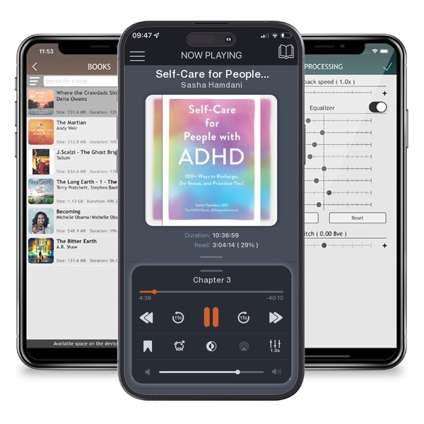 Download fo free audiobook Self-Care for People with ADHD: 100+ Ways to Recharge,... by Sasha Hamdani and listen anywhere on your iOS devices in the ListenBook app.