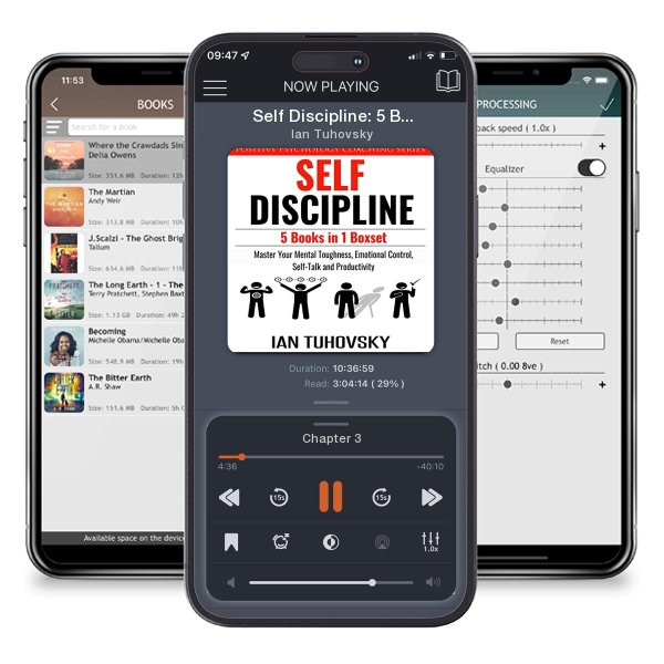 Download fo free audiobook Self Discipline: 5 Books in 1 Boxset by Ian Tuhovsky and listen anywhere on your iOS devices in the ListenBook app.