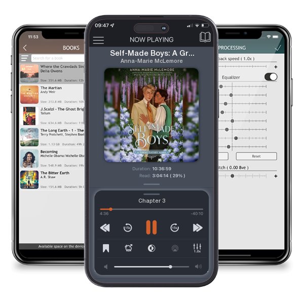 Download fo free audiobook Self-Made Boys: A Great Gatsby Remix by Anna-Marie McLemore and listen anywhere on your iOS devices in the ListenBook app.