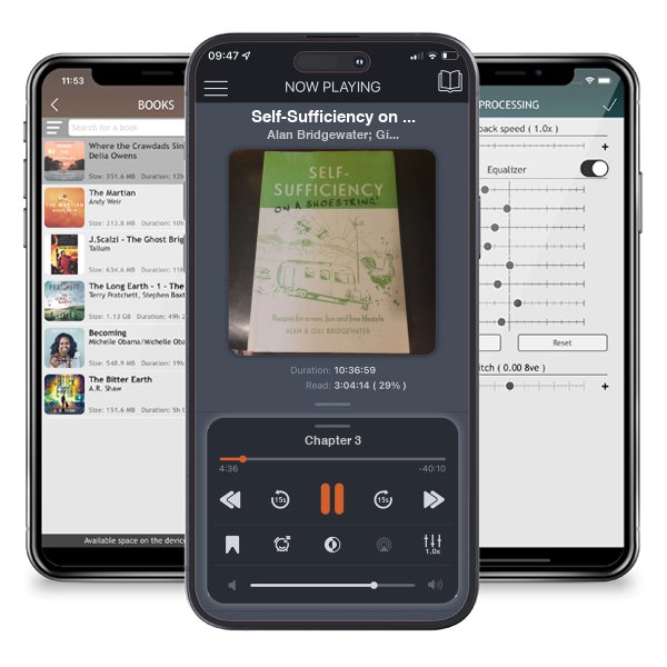 Download fo free audiobook Self-Sufficiency on a Shoestring by Alan Bridgewater; Gill Bridgewater and listen anywhere on your iOS devices in the ListenBook app.