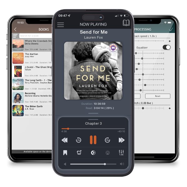 Download fo free audiobook Send for Me by Lauren Fox and listen anywhere on your iOS devices in the ListenBook app.
