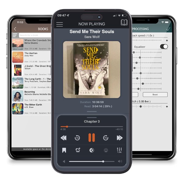 Download fo free audiobook Send Me Their Souls by Sara Wolf and listen anywhere on your iOS devices in the ListenBook app.