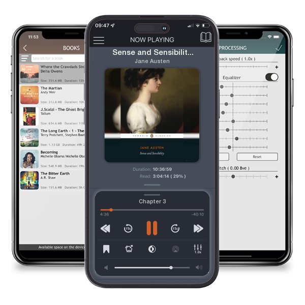 Download fo free audiobook Sense and Sensibility (Revised) by Jane Austen and listen anywhere on your iOS devices in the ListenBook app.