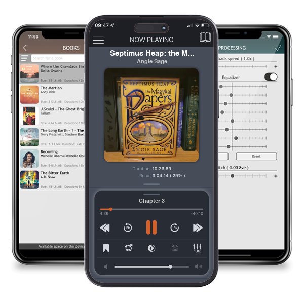 Download fo free audiobook Septimus Heap: the Magykal Papers by Angie Sage and listen anywhere on your iOS devices in the ListenBook app.