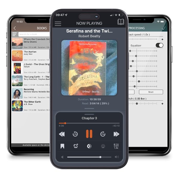 Download fo free audiobook Serafina and the Twisted Staff (the Serafina Series Book 2) by Robert Beatty and listen anywhere on your iOS devices in the ListenBook app.