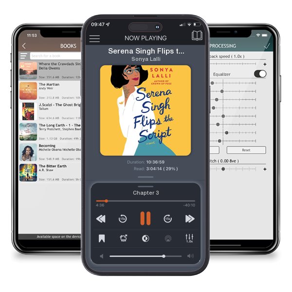 Download fo free audiobook Serena Singh Flips the Script by Sonya Lalli and listen anywhere on your iOS devices in the ListenBook app.