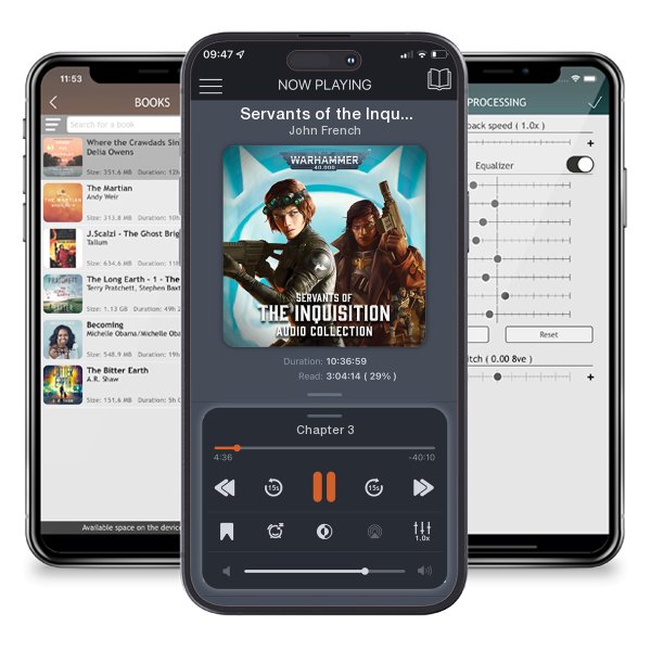 Download fo free audiobook Servants of the Inquisition by John French and listen anywhere on your iOS devices in the ListenBook app.