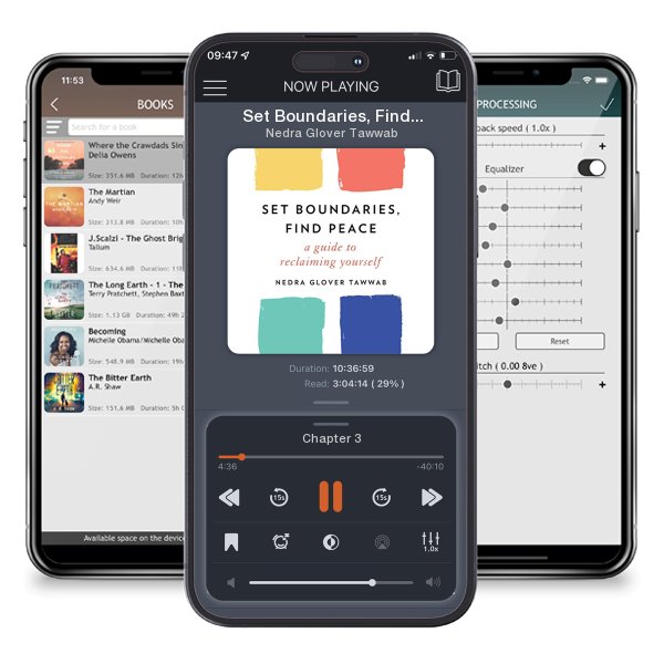 Download fo free audiobook Set Boundaries, Find Peace by Nedra Glover Tawwab and listen anywhere on your iOS devices in the ListenBook app.