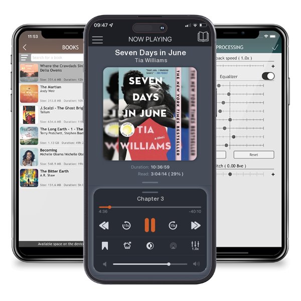 Download fo free audiobook Seven Days in June by Tia Williams and listen anywhere on your iOS devices in the ListenBook app.