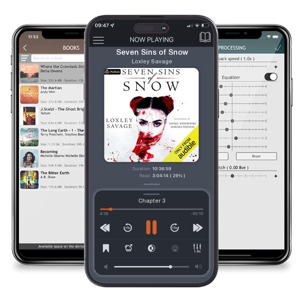 Download fo free audiobook Seven Sins of Snow by Loxley Savage and listen anywhere on your iOS devices in the ListenBook app.