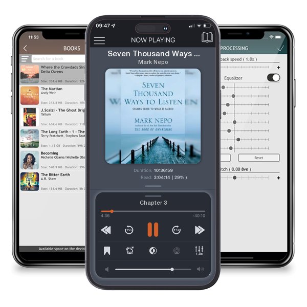 Download fo free audiobook Seven Thousand Ways to Listen: Staying Close to What Is Sacred by Mark Nepo and listen anywhere on your iOS devices in the ListenBook app.
