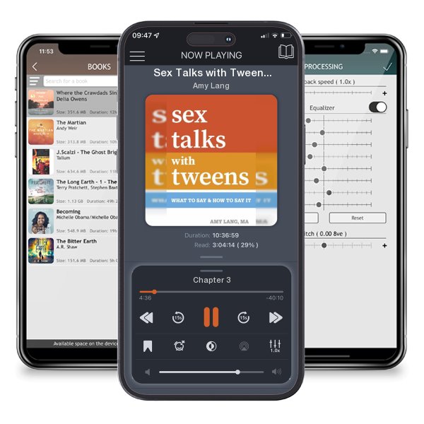 Download fo free audiobook Sex Talks with Tweens: What to Say & How to Say It by Amy Lang and listen anywhere on your iOS devices in the ListenBook app.