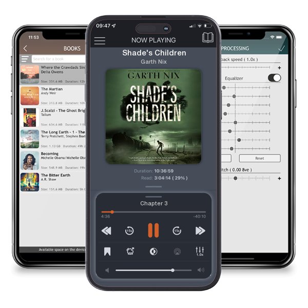 Download fo free audiobook Shade's Children by Garth Nix and listen anywhere on your iOS devices in the ListenBook app.