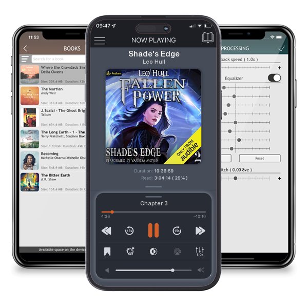 Download fo free audiobook Shade's Edge by Leo Hull and listen anywhere on your iOS devices in the ListenBook app.