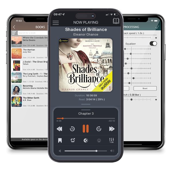 Download fo free audiobook Shades of Brilliance by Eleanor Chance and listen anywhere on your iOS devices in the ListenBook app.
