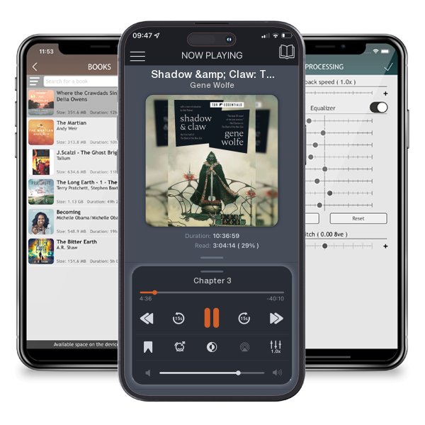 Download fo free audiobook Shadow & Claw: The First Half of the Book of the New Sun by Gene Wolfe and listen anywhere on your iOS devices in the ListenBook app.