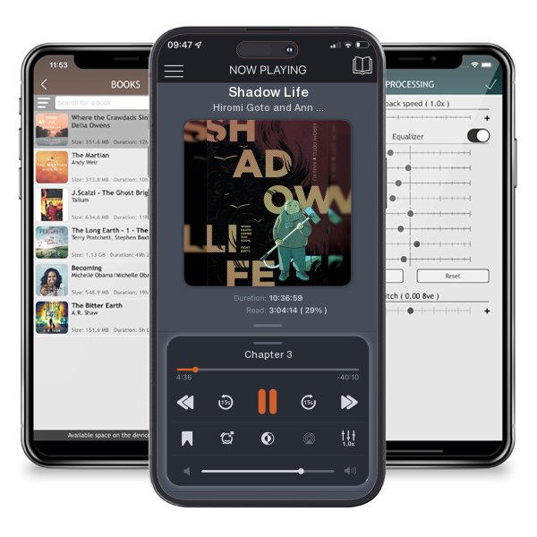 Download fo free audiobook Shadow Life by Hiromi Goto and Ann Xu and listen anywhere on your iOS devices in the ListenBook app.