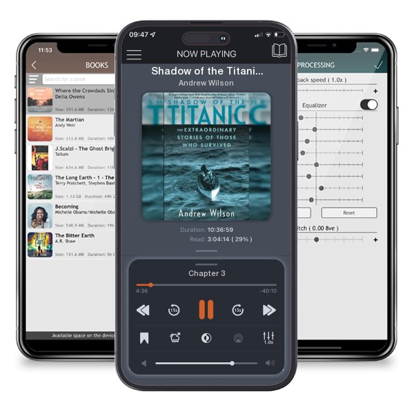 Download fo free audiobook Shadow of the Titanic: The Extraordinary Stories of Those Who Survived by Andrew Wilson and listen anywhere on your iOS devices in the ListenBook app.