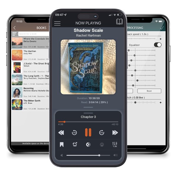 Download fo free audiobook Shadow Scale by Rachel Hartman and listen anywhere on your iOS devices in the ListenBook app.