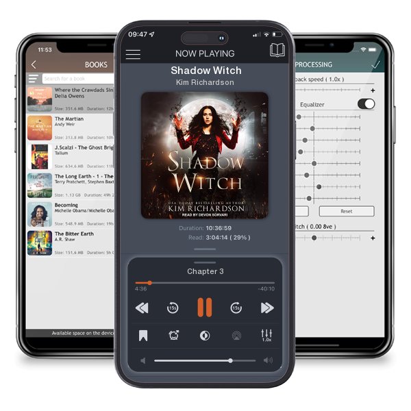 Download fo free audiobook Shadow Witch by Kim Richardson and listen anywhere on your iOS devices in the ListenBook app.