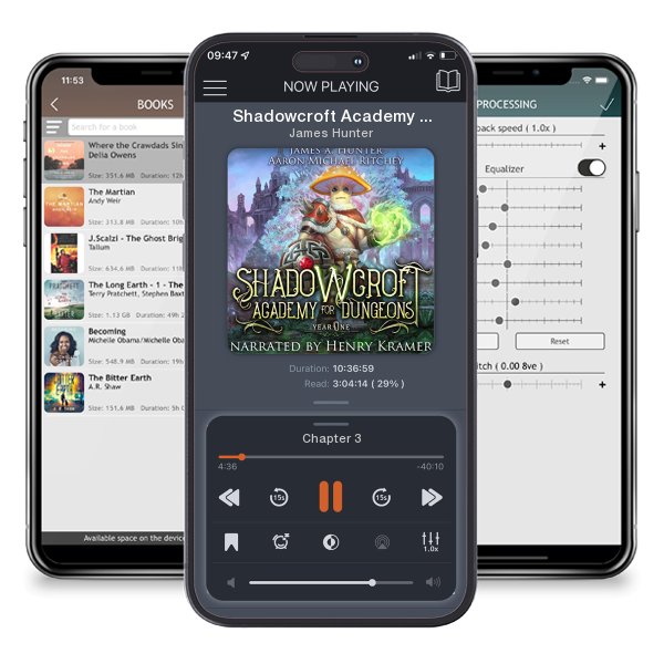 Download fo free audiobook Shadowcroft Academy for Dungeons by James Hunter and listen anywhere on your iOS devices in the ListenBook app.