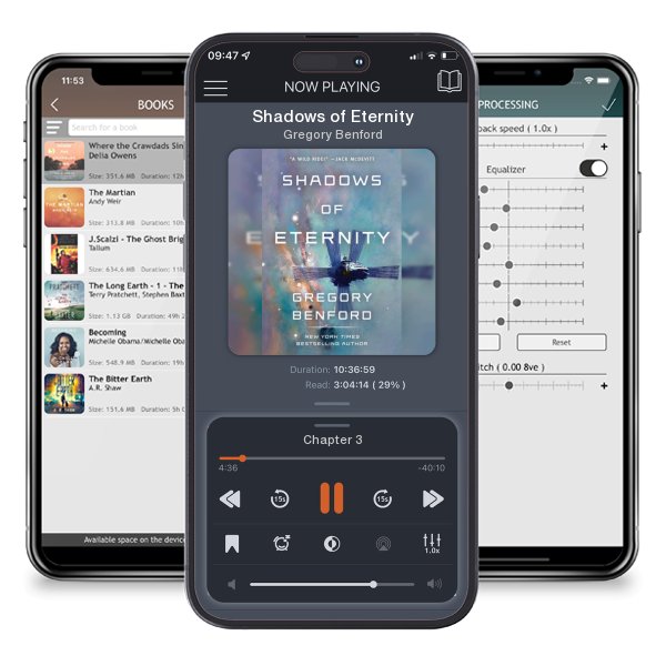 Download fo free audiobook Shadows of Eternity by Gregory Benford and listen anywhere on your iOS devices in the ListenBook app.