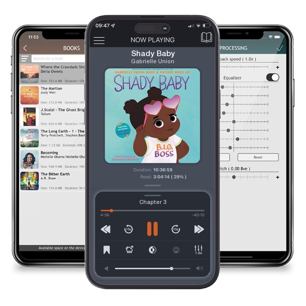 Download fo free audiobook Shady Baby by Gabrielle Union and listen anywhere on your iOS devices in the ListenBook app.