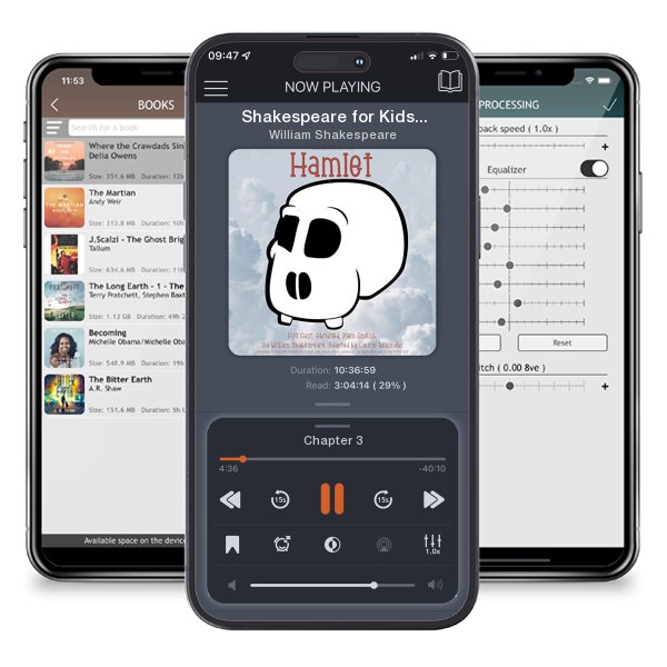Download fo free audiobook Shakespeare for Kids Hamlet by William Shakespeare and listen anywhere on your iOS devices in the ListenBook app.