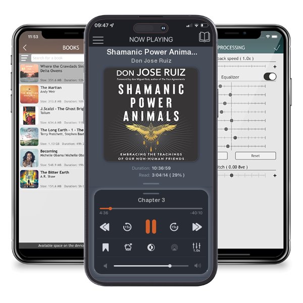 Download fo free audiobook Shamanic Power Animals by Don Jose Ruiz and listen anywhere on your iOS devices in the ListenBook app.
