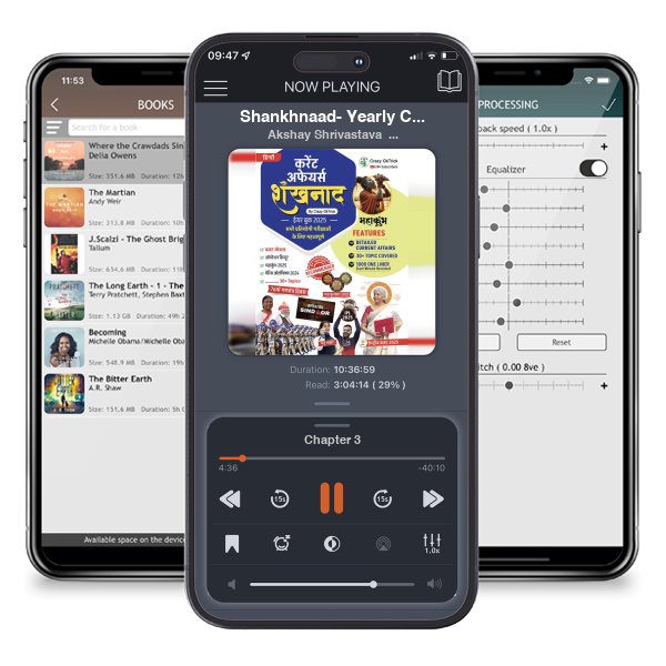 Download fo free audiobook Shankhnaad- Yearly Current Affairs Book by Crazy GkTrick I AUGUST 2025 I HINDI edition by Akshay Shrivastava Dushyant Rajoria and listen anywhere on your iOS devices in the ListenBook app.