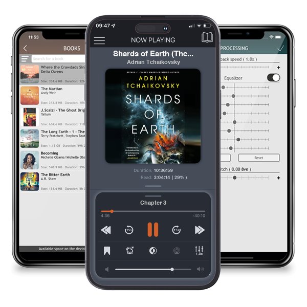Download fo free audiobook Shards of Earth (The Final Architecture Book 1) by Adrian Tchaikovsky and listen anywhere on your iOS devices in the ListenBook app.