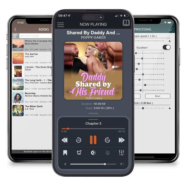 Download fo free audiobook Shared By Daddy And His Friend: Forbidden Steamy Aroused Explicit Sexy Short Stories to Read Before Bed for Women (DIRTY FAMILY\'S ENCOUNTER Book 1) by POPPY OAKES and listen anywhere on your iOS devices in the ListenBook app.