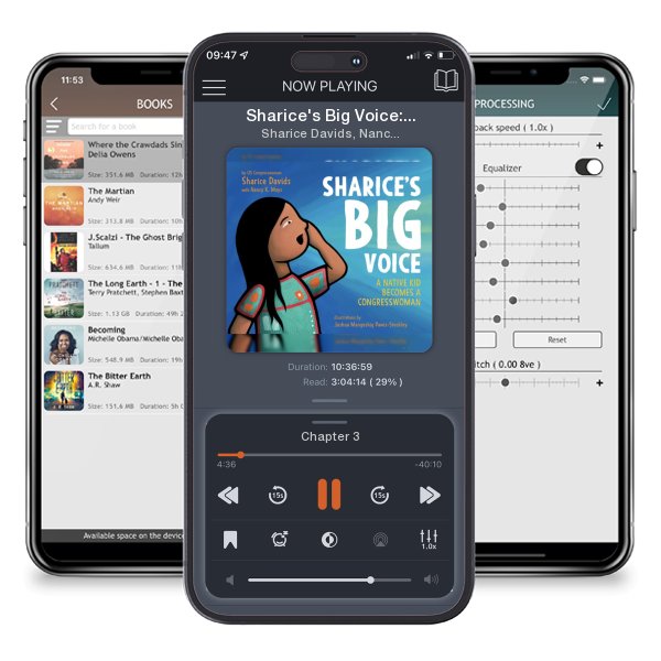 Download fo free audiobook Sharice's Big Voice: A Native Kid Becomes a Congresswoman by Sharice Davids, Nancy K. Mays, et al. and listen anywhere on your iOS devices in the ListenBook app.