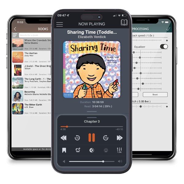 Download fo free audiobook Sharing Time (Toddler Tools® Board Books) (Board book) by Elizabeth Verdick and listen anywhere on your iOS devices in the ListenBook app.