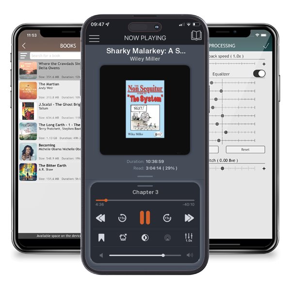 Download fo free audiobook Sharky Malarkey: A Sketchshark Collection by Wiley Miller and listen anywhere on your iOS devices in the ListenBook app.