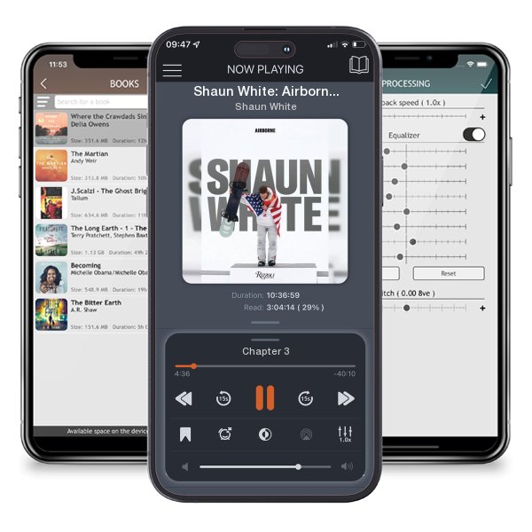 Download fo free audiobook Shaun White: Airborne by Shaun White and listen anywhere on your iOS devices in the ListenBook app.