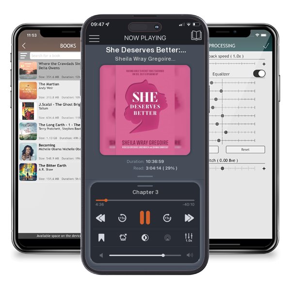Download fo free audiobook She Deserves Better: Raising Girls to Resist Toxic Teachings... by Sheila Wray Gregoire, Joanna Sawatsky, et al. and listen anywhere on your iOS devices in the ListenBook app.