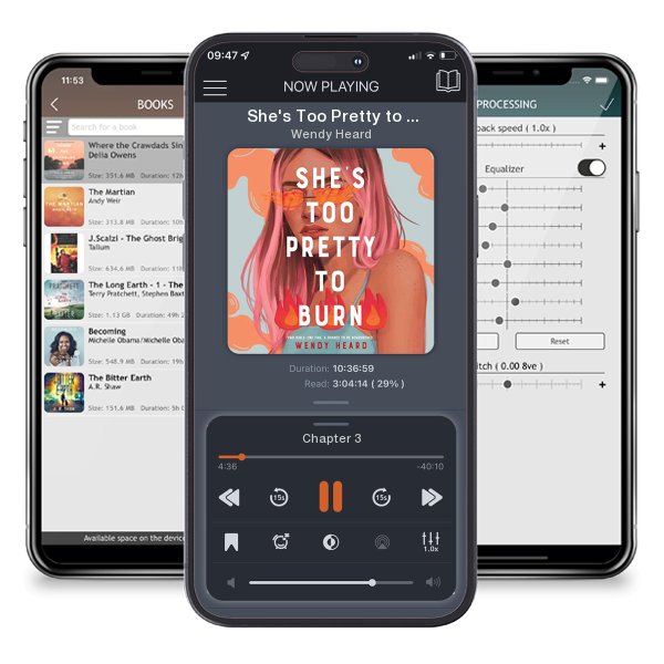 Download fo free audiobook She's Too Pretty to Burn by Wendy Heard and listen anywhere on your iOS devices in the ListenBook app.