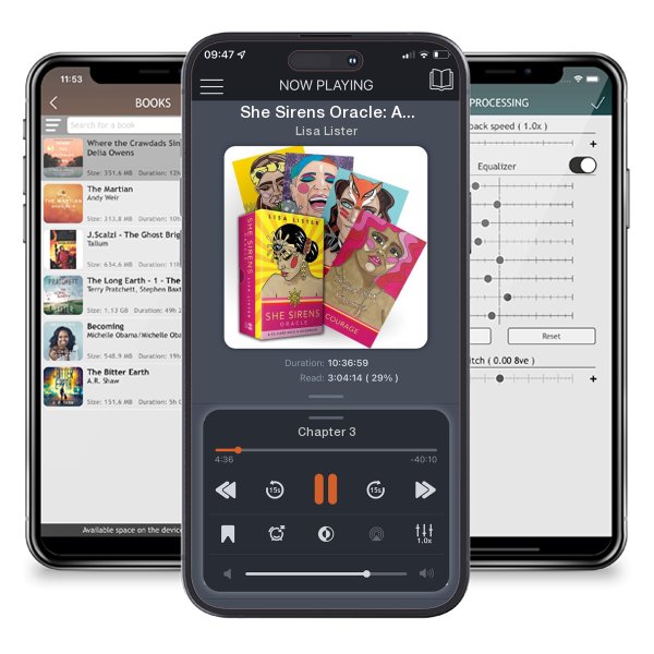 Download fo free audiobook She Sirens Oracle: A 42-Card Deck and Guidebook by Lisa Lister and listen anywhere on your iOS devices in the ListenBook app.