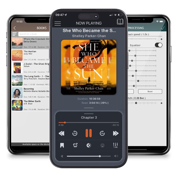 Download fo free audiobook She Who Became the Sun by Shelley Parker-Chan and listen anywhere on your iOS devices in the ListenBook app.
