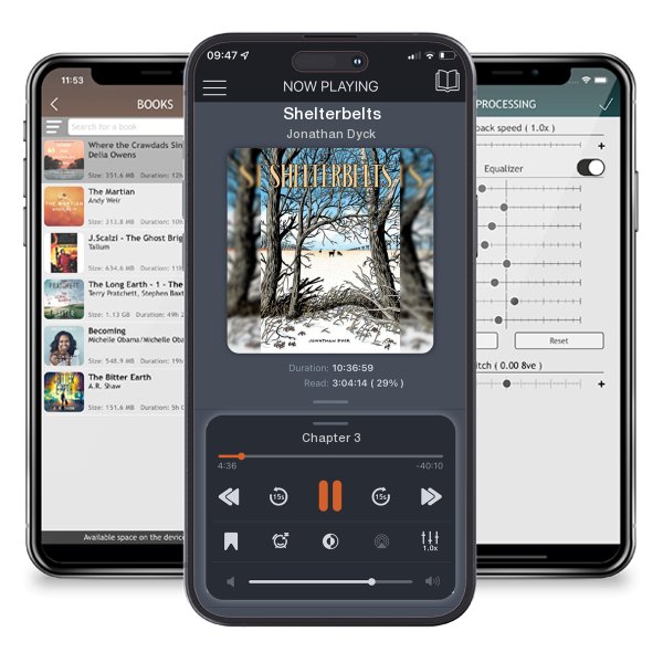Download fo free audiobook Shelterbelts by Jonathan Dyck and listen anywhere on your iOS devices in the ListenBook app.